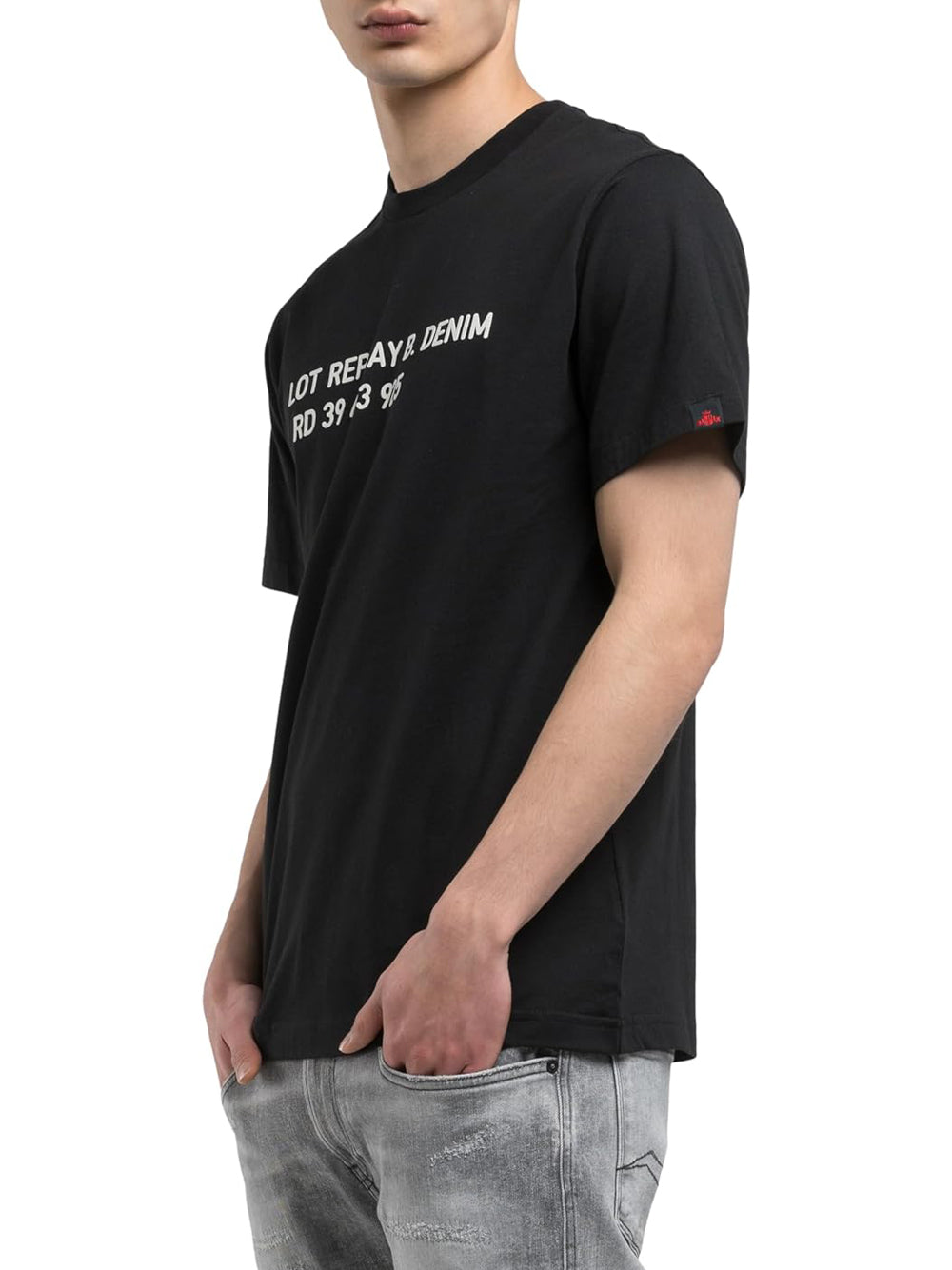 T-shirt Replay Uomo - Nero
