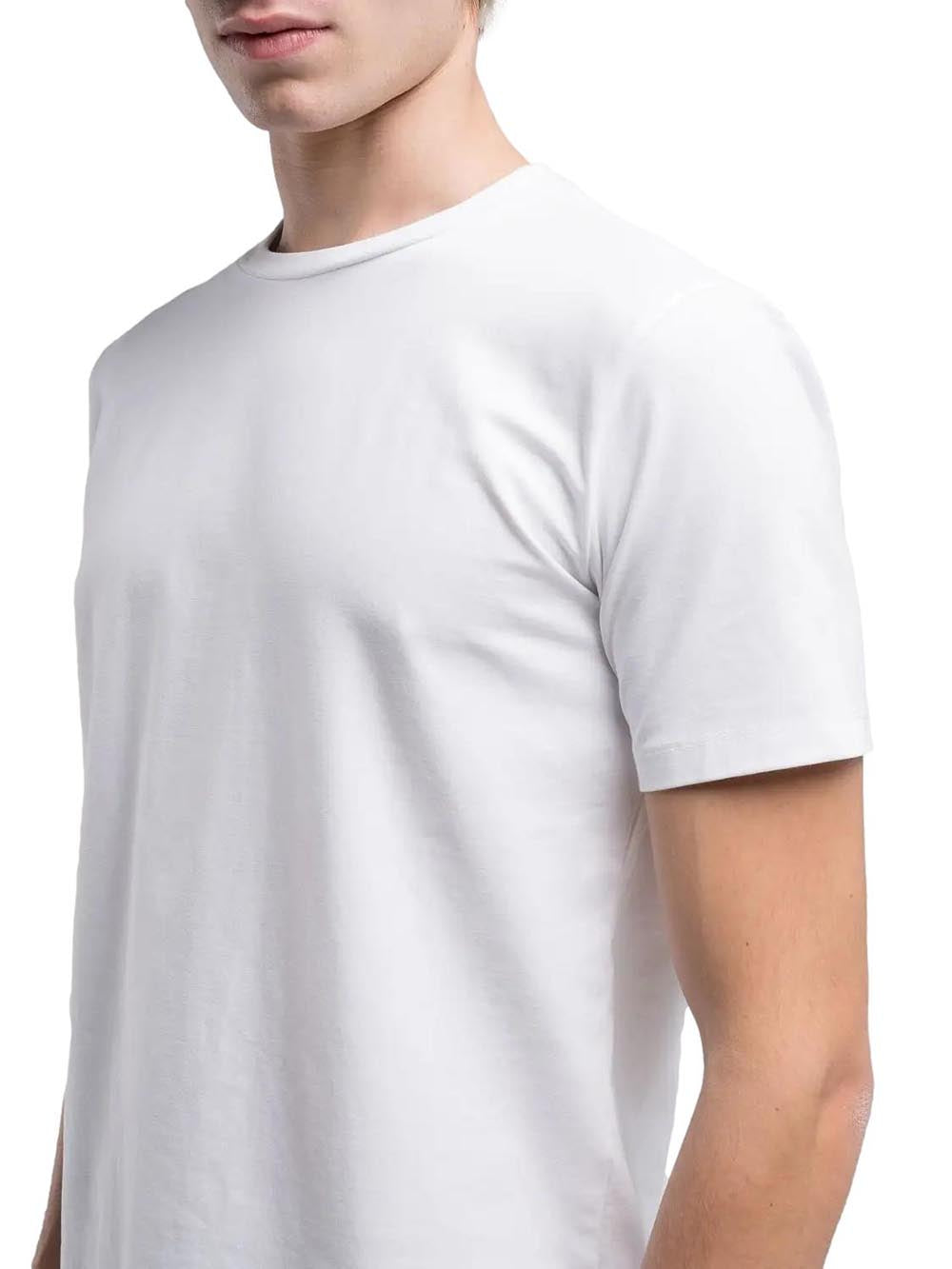 T-Shirt Regular Slim Replay Uomo - Bianco