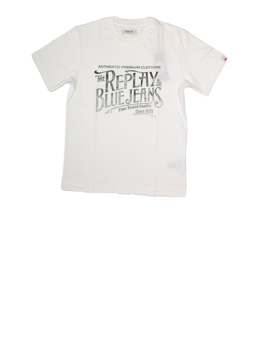 T-Shirt Regular Replay Uomo - Bianco