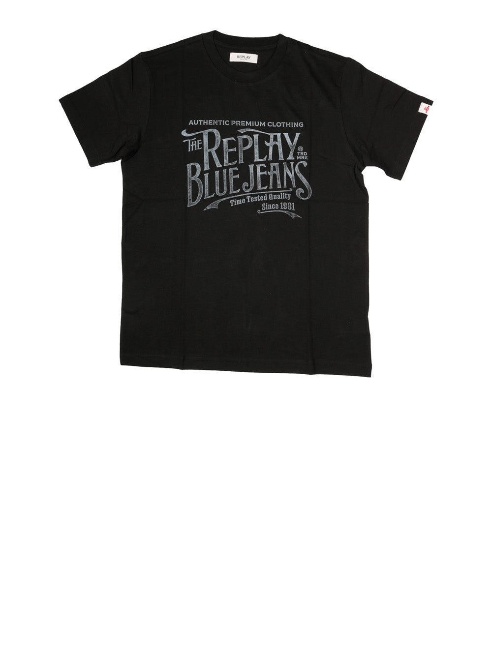 T-Shirt Regular Replay Uomo - Nero