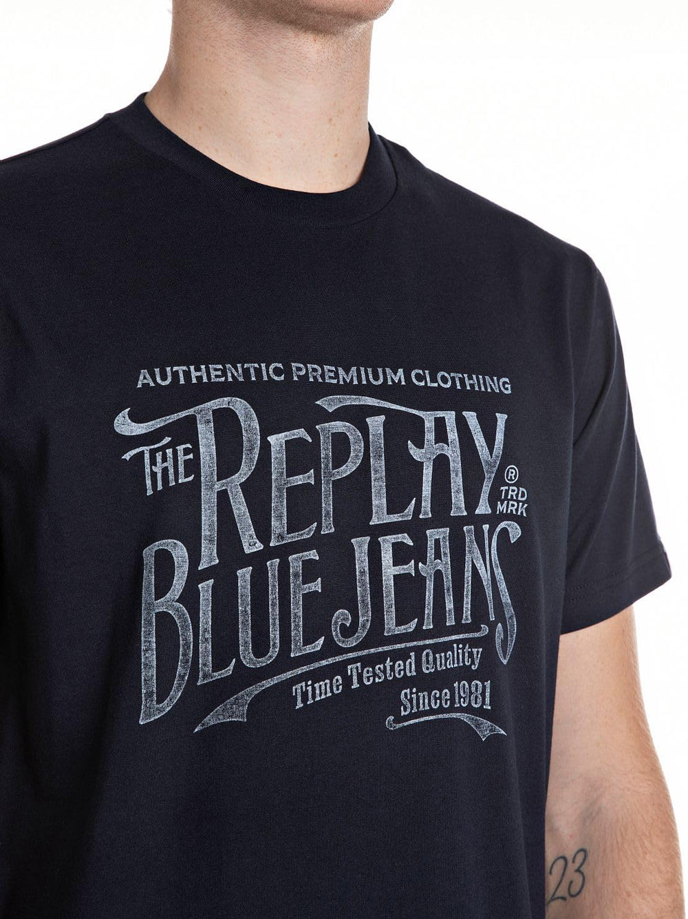 T-shirt Replay Uomo - Blu