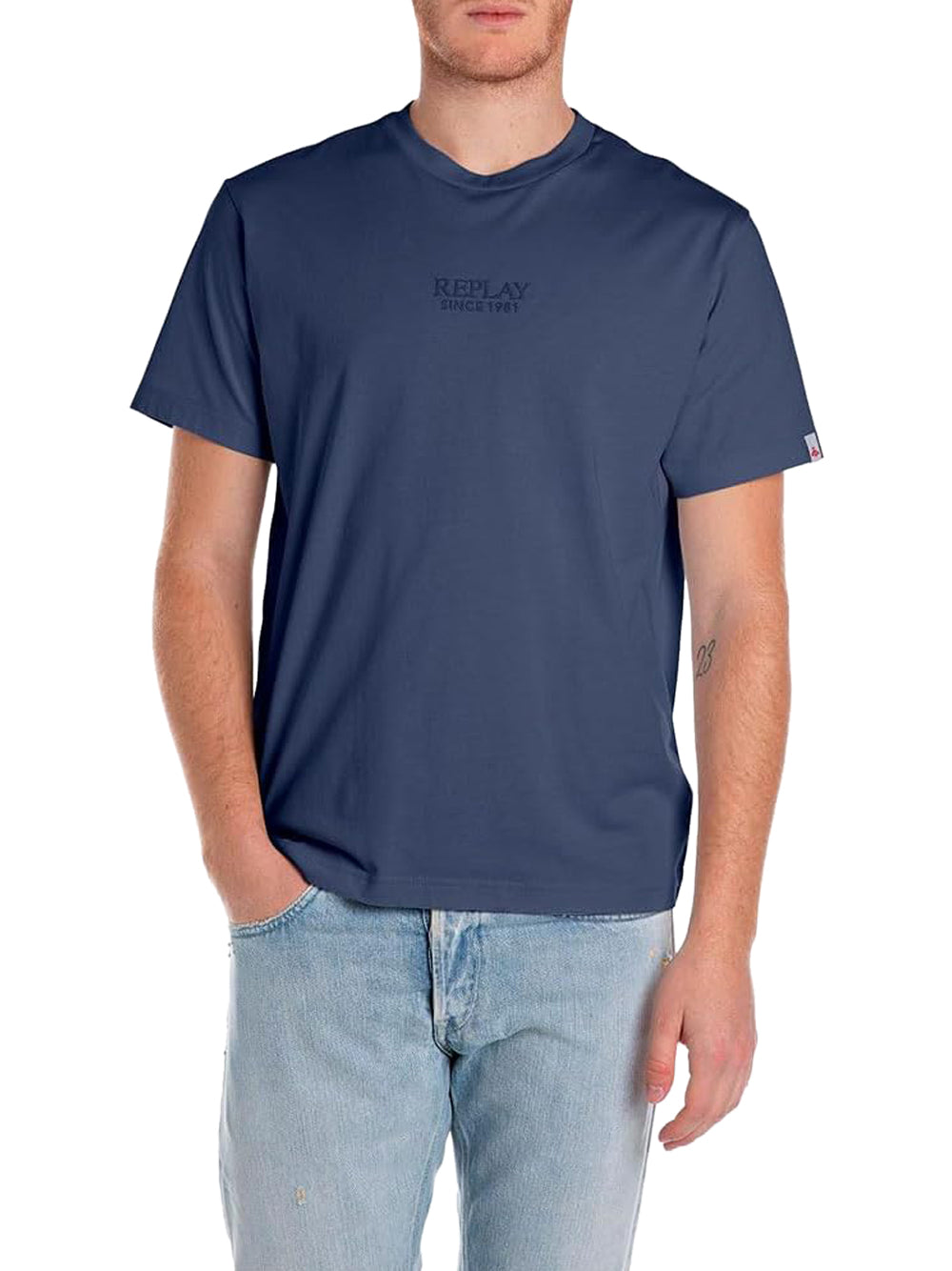 T-shirt Replay Uomo - Blu