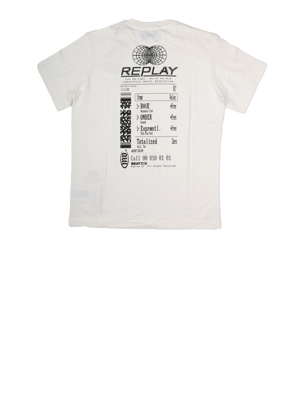 T-Shirt Regular Replay Uomo - Bianco