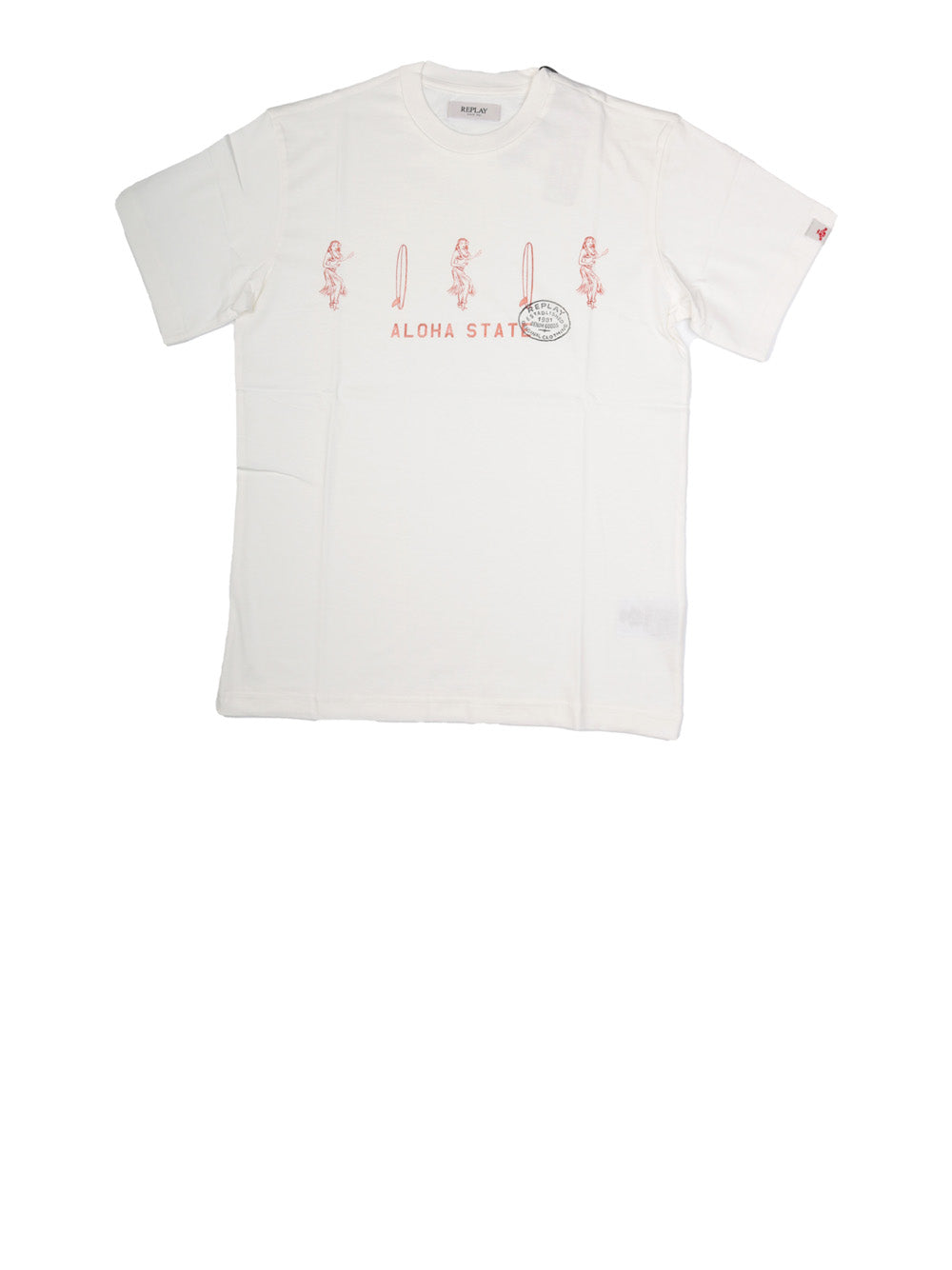 T-Shirt Regular Replay Uomo - Bianco