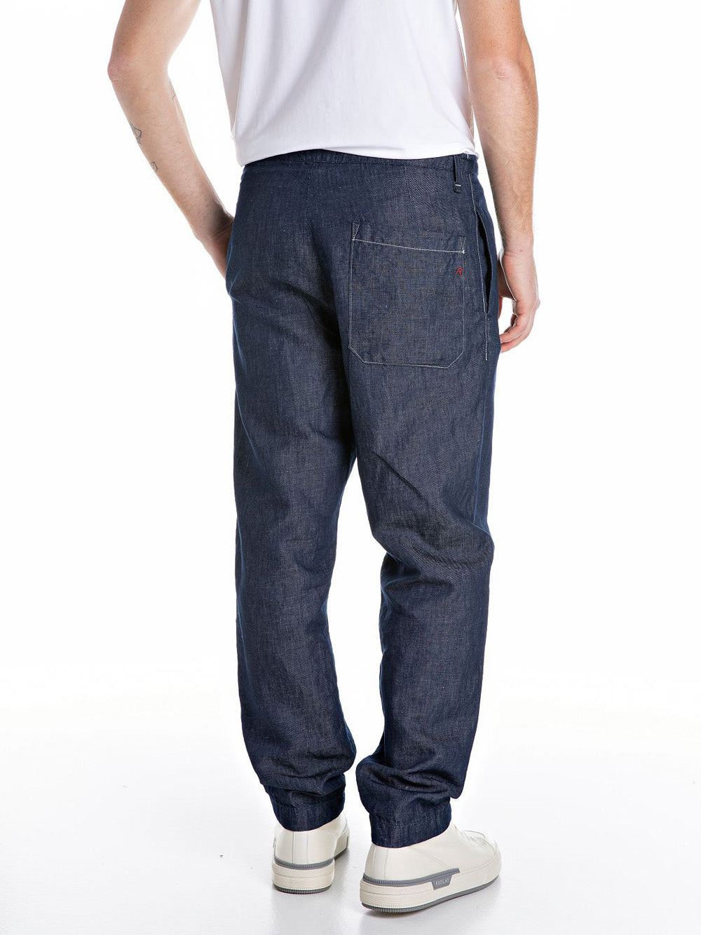 Jeans Tapered Replay Uomo - Blu