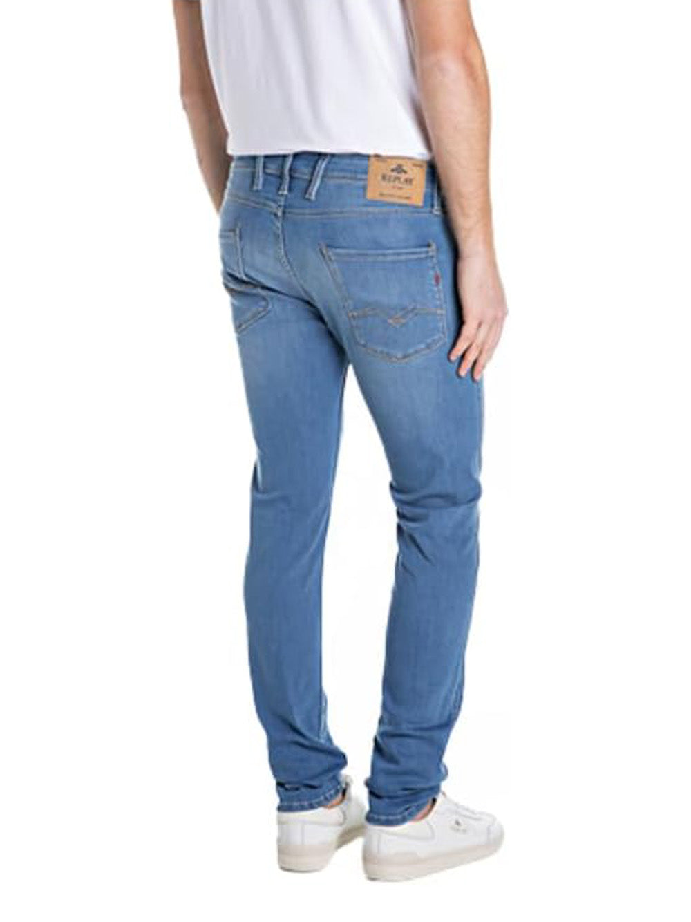 Jeans Slim Replay Uomo - Blu