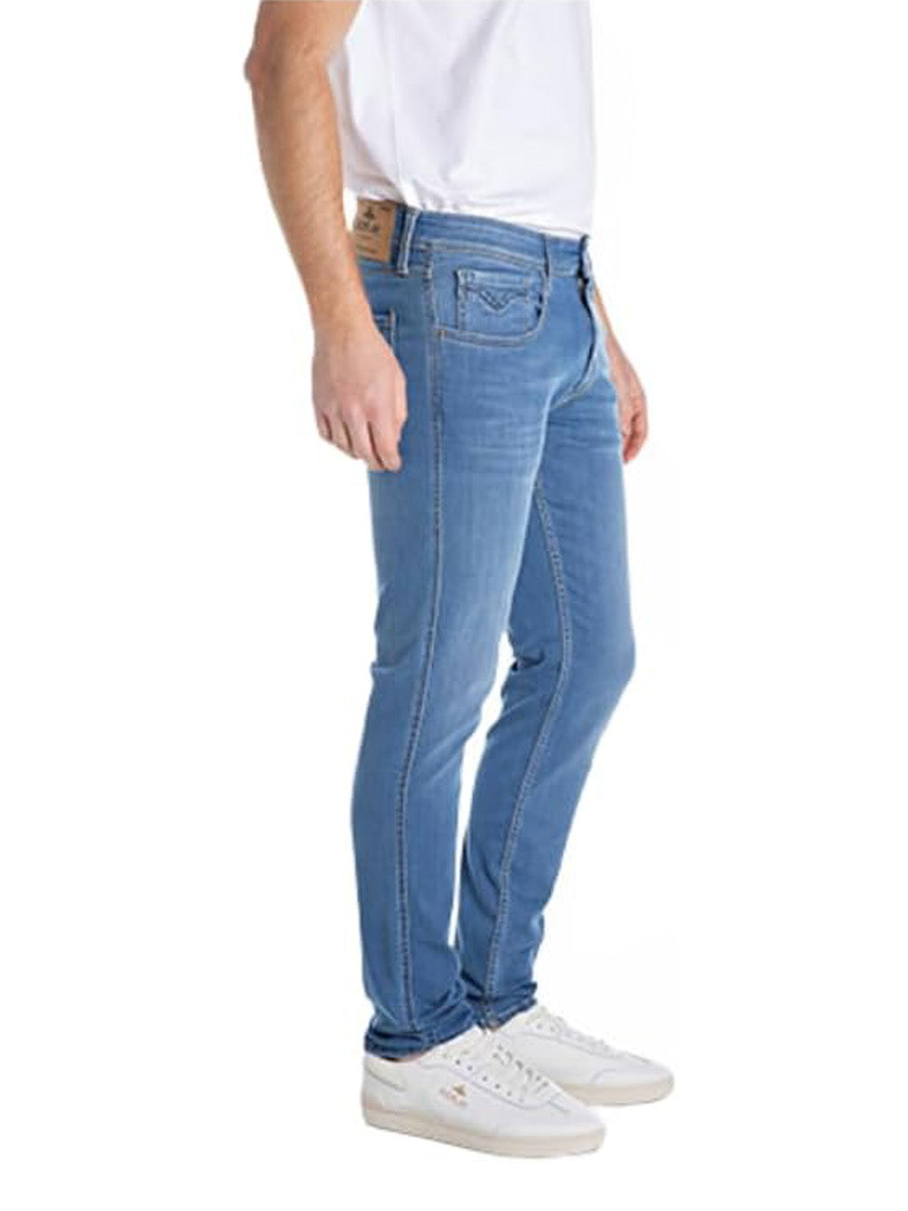Jeans Slim Replay Uomo - Blu