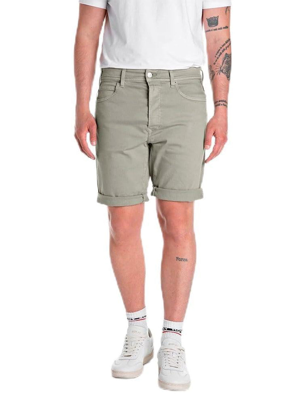 Bermuda Tapered Replay Uomo