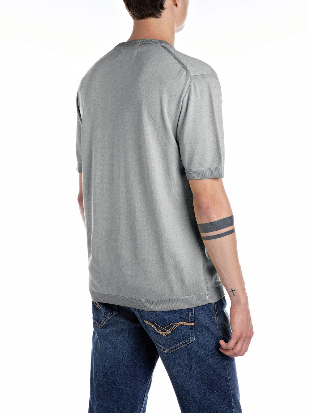 Pullover Regular Replay Uomo - Verde