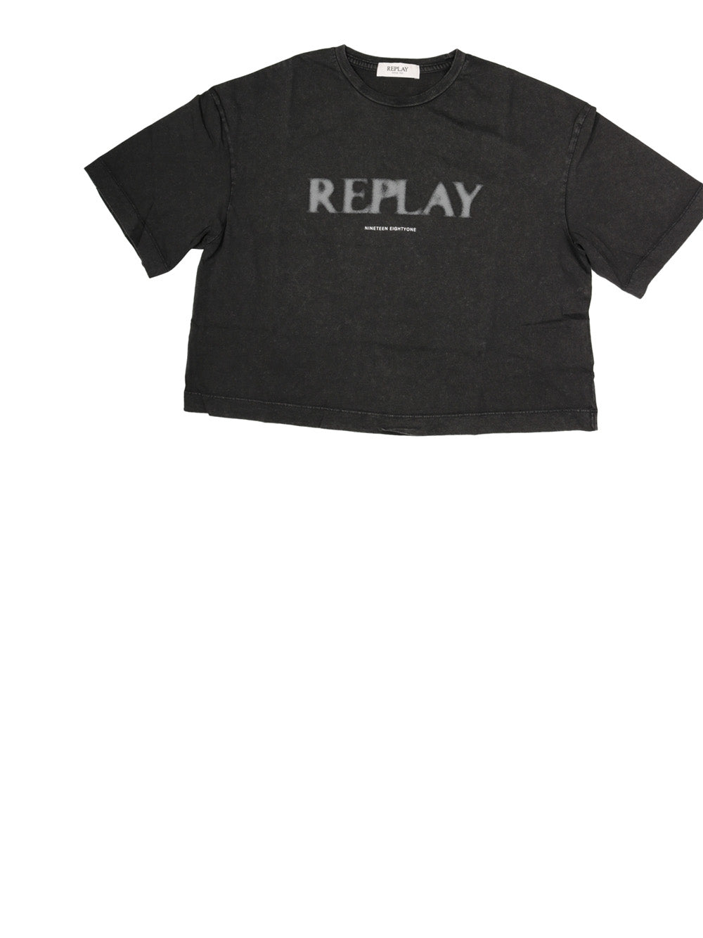 T-Shirt Replay Donna - Nero
