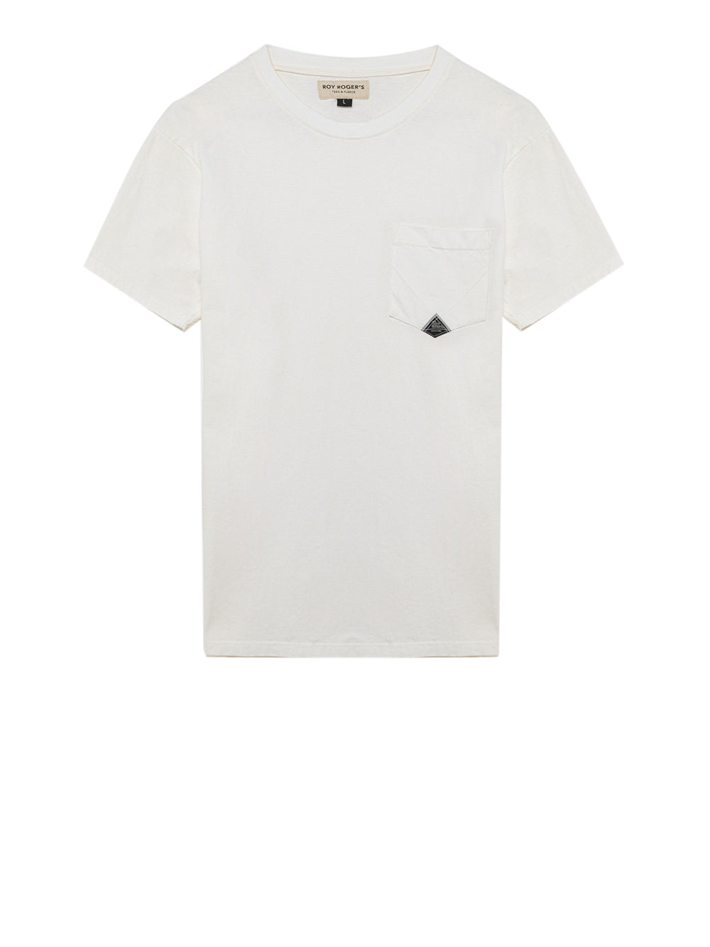 T-Shirt Roy Rogers Pocket Uomo - Bianco