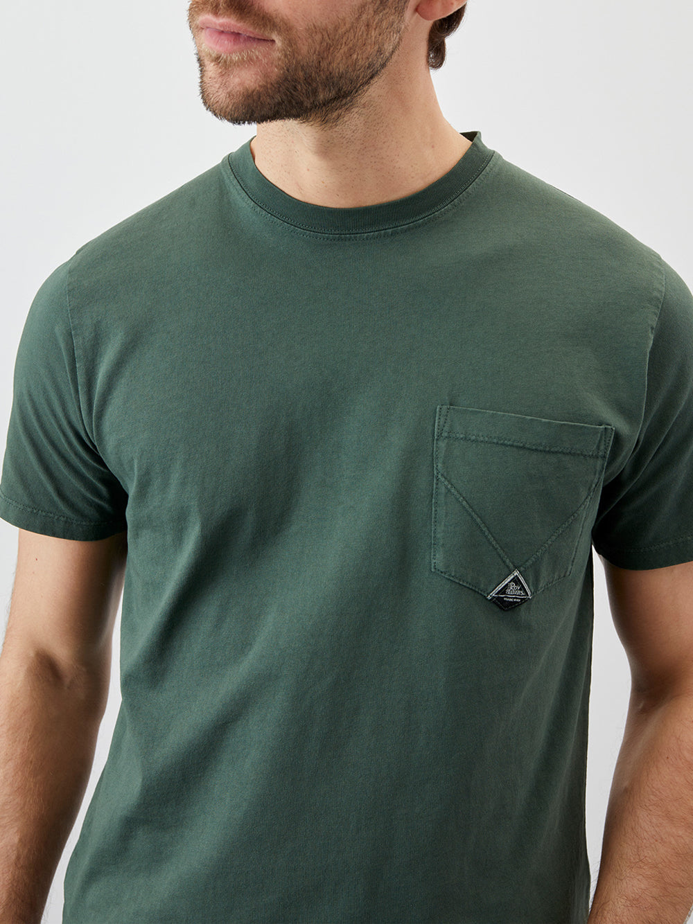 T-Shirt Roy Rogers Pocket Uomo - Verde