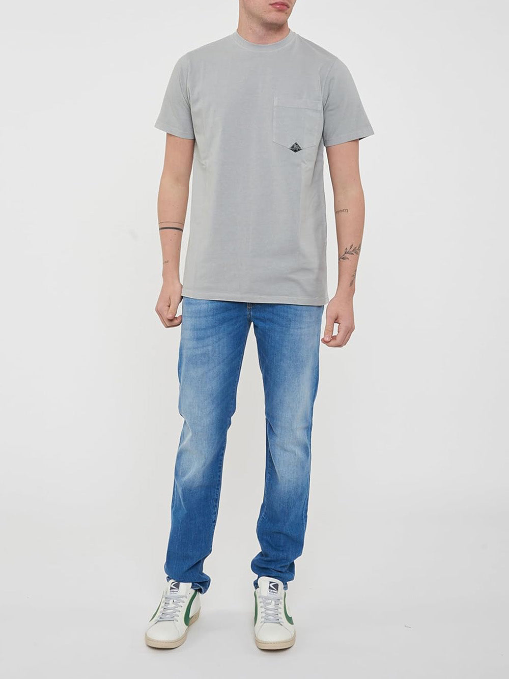 T-shirt Roy Roger's Uomo - Grigio