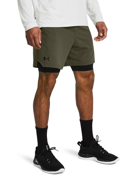 Pantaloncino Sportivo Under Armour Uomo - Verde