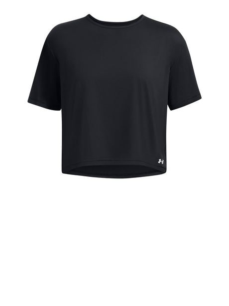 T-Shirt Motion Ss Under Armour Donna - Nero