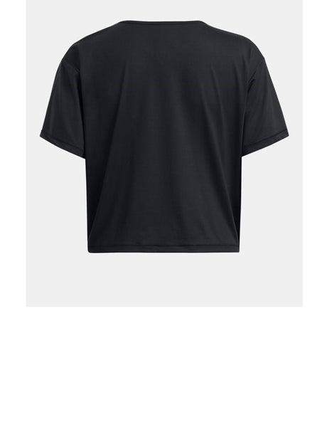 T-Shirt Motion Ss Under Armour Donna - Nero