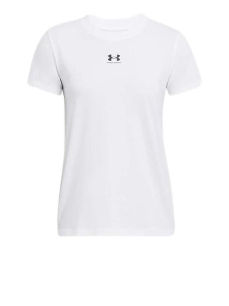 T-Shirt Under Armour Donna - Bianco