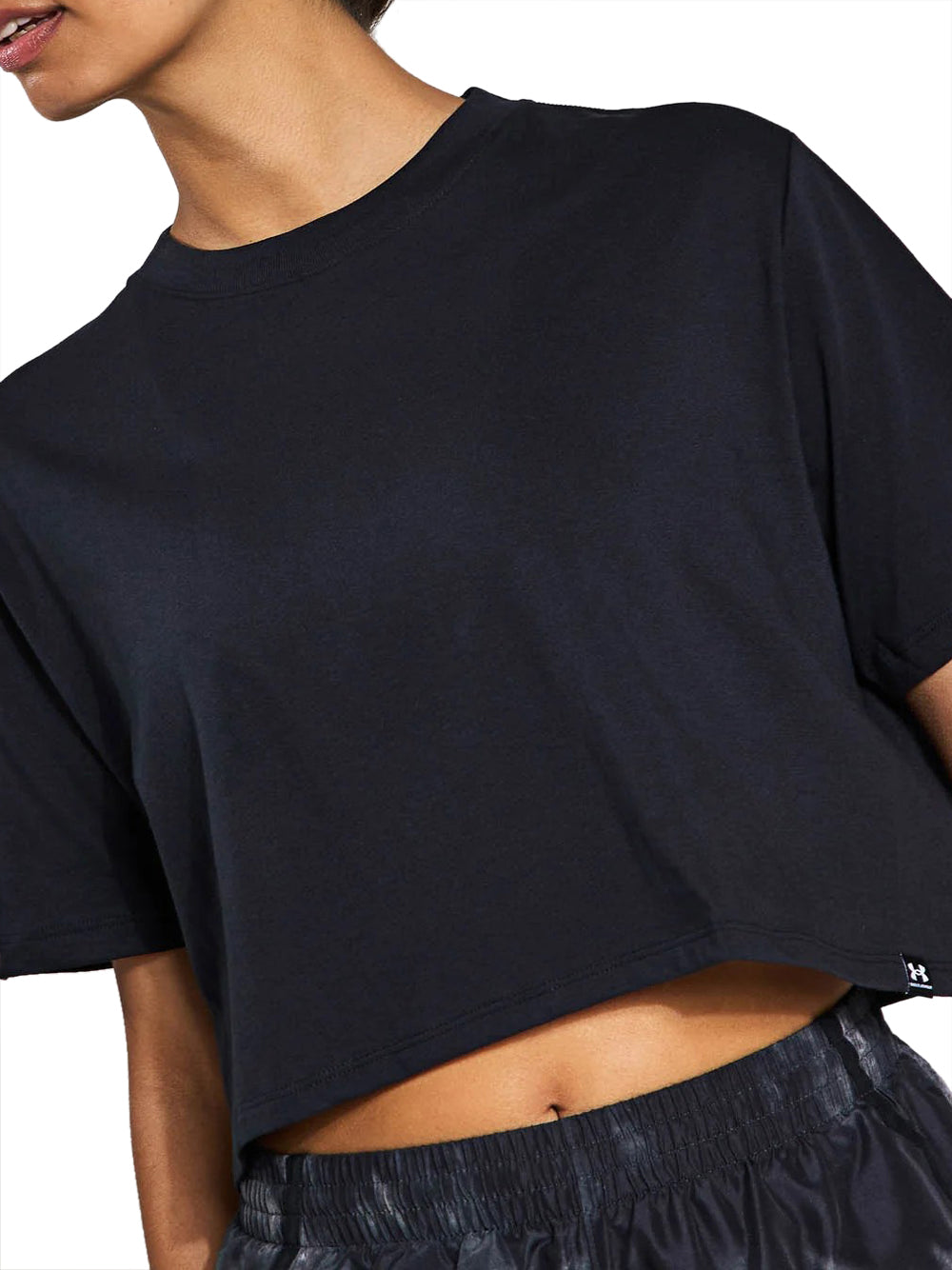 T-Shirt Under Armour Donna - Nero