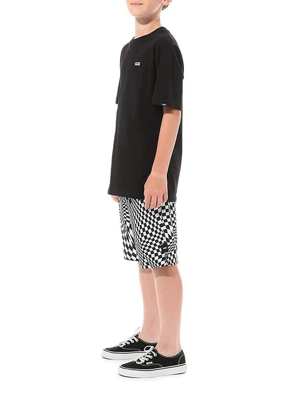 T-Shirt Vans Jr Bambino - Nero