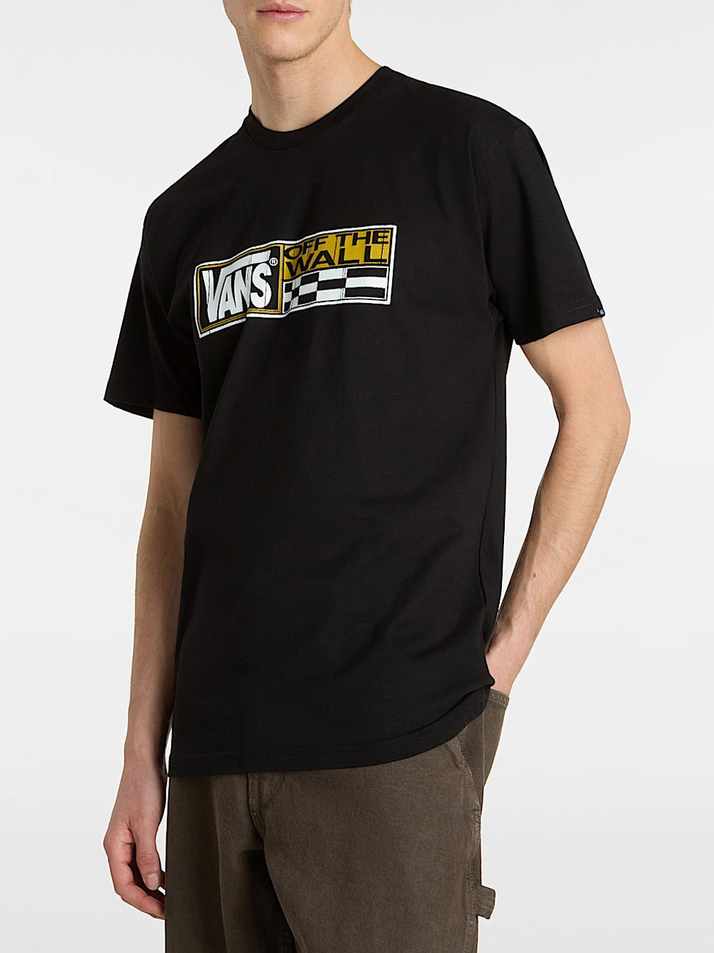 T-shirt Stretch Fair Vans Uomo - Nero