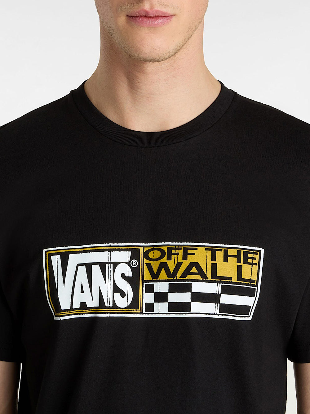 T-shirt Stretch Fair Vans Uomo - Nero