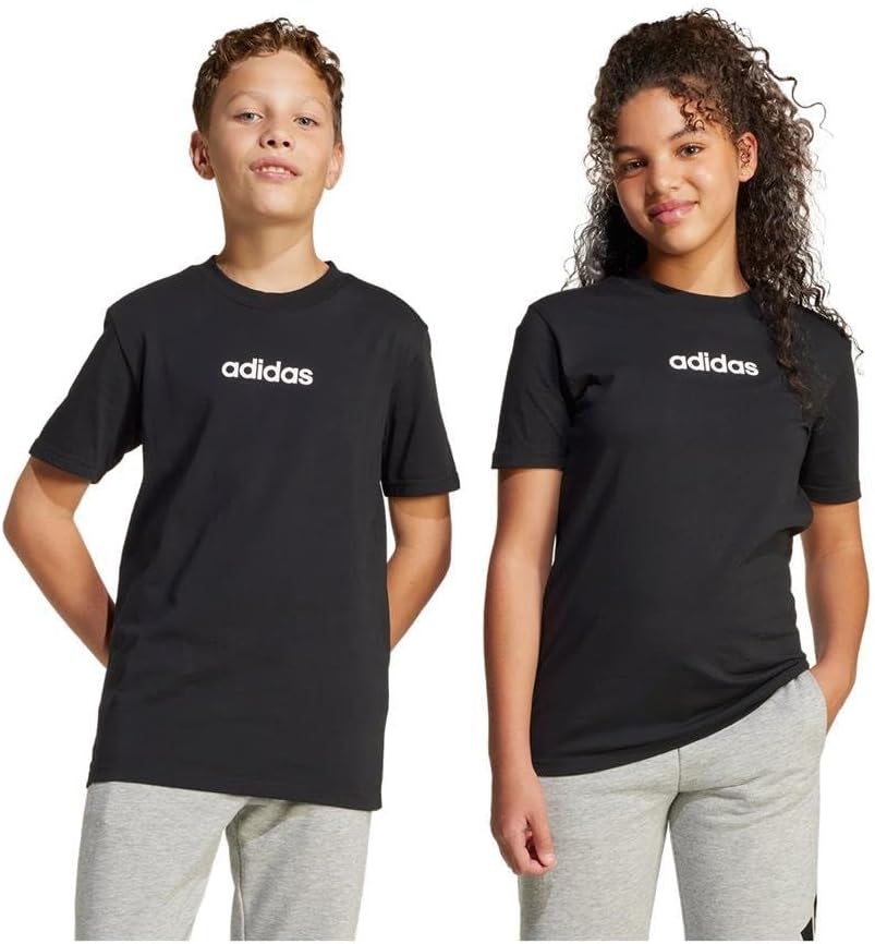 T-shirt Adidas Unisex Bambino - Nero