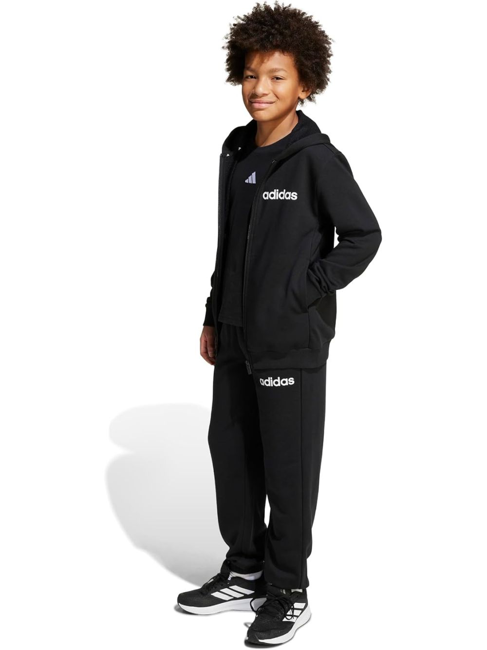 Tuta Adidas Unisex Bambino - Nero