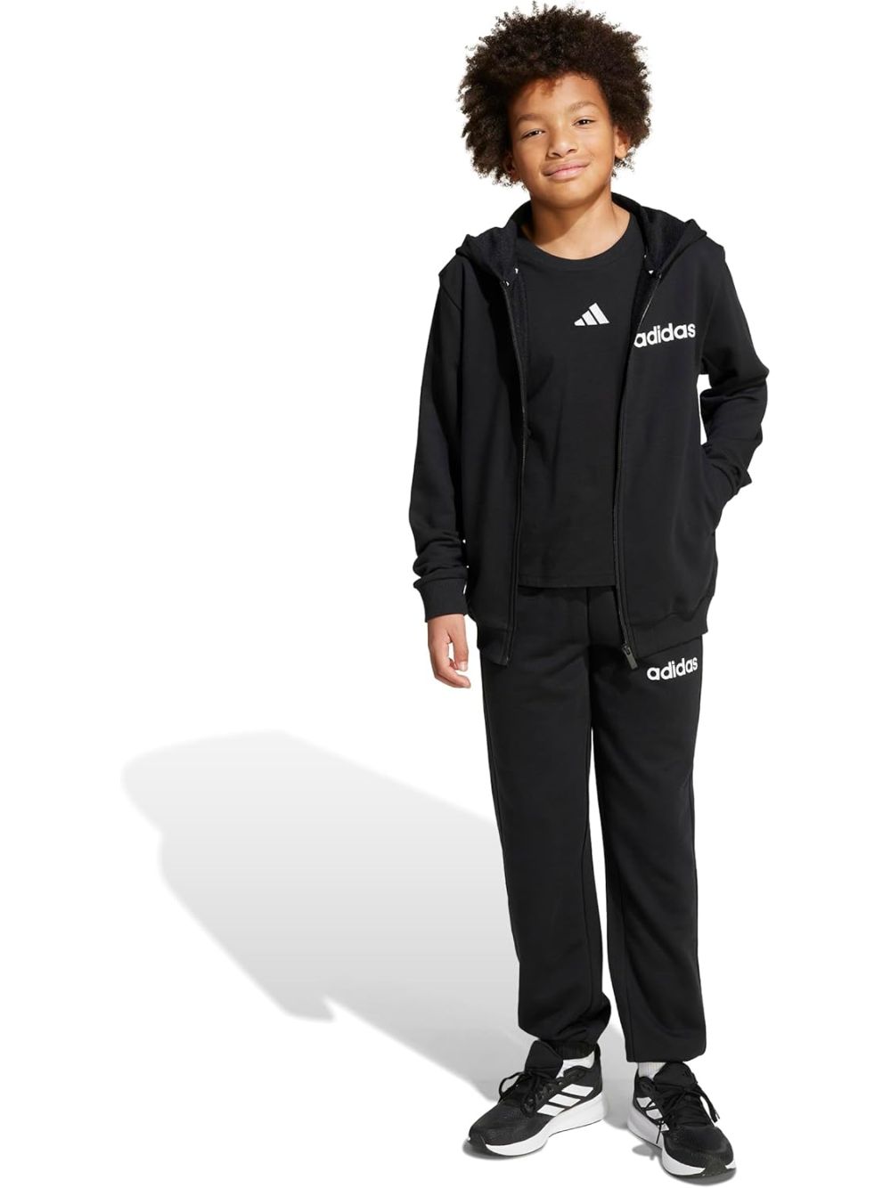 Tuta Adidas Unisex Bambino - Nero