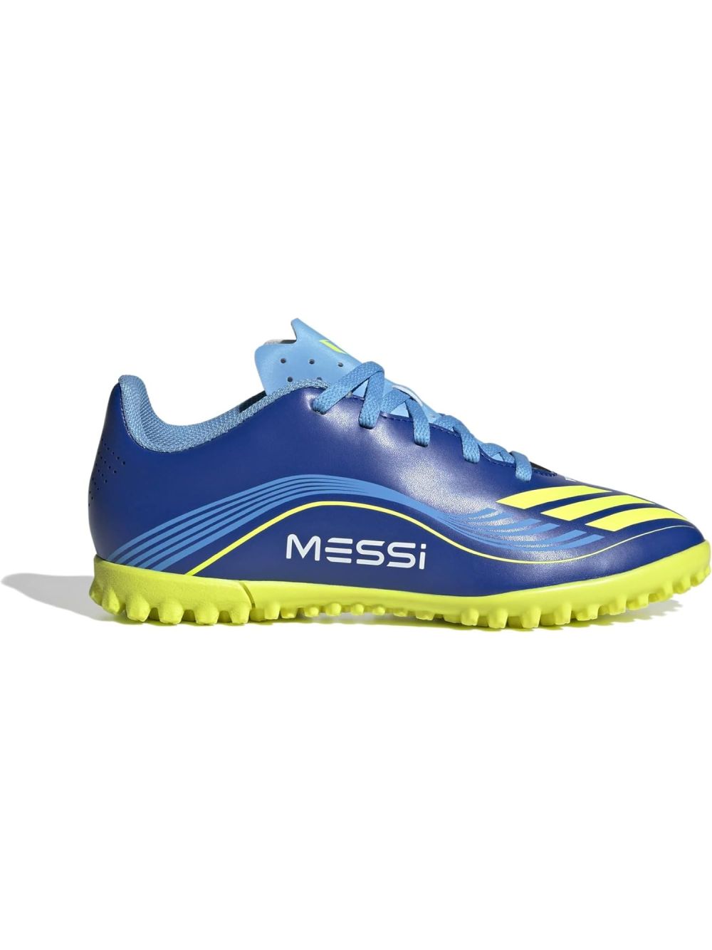 Scarpini Adidas F50 MESSI CLUB TF J Unisex - Blu