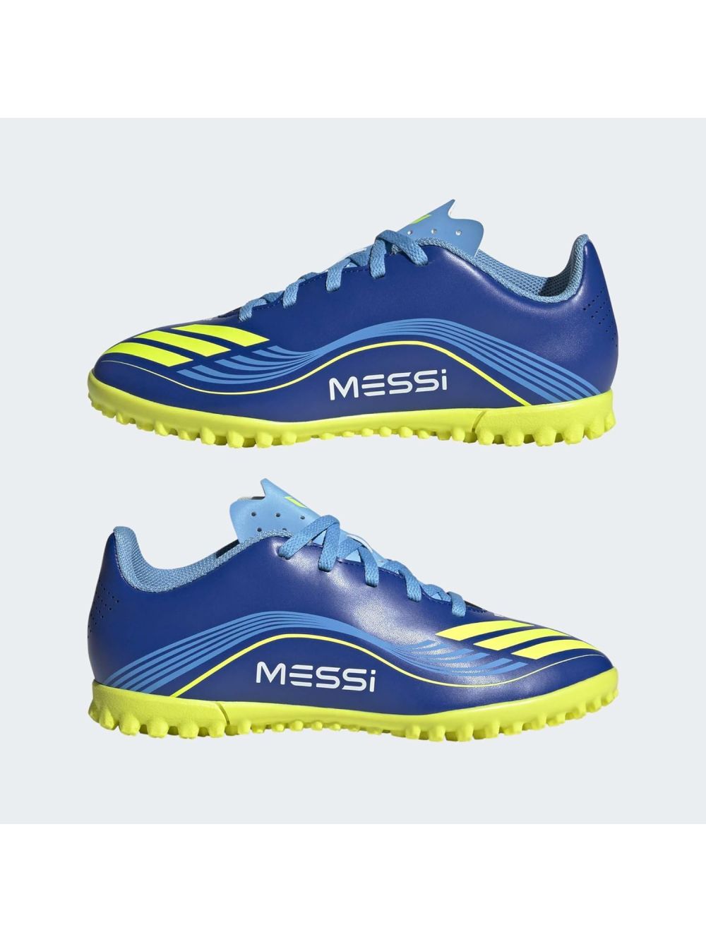 Scarpini Adidas F50 MESSI CLUB TF J Unisex - Blu