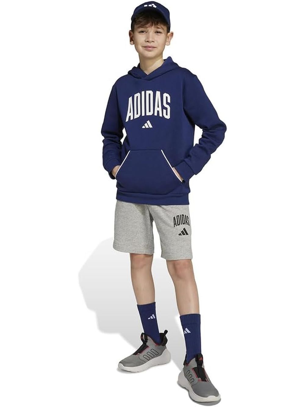 Felpa Adidas Unisex Bambino - Blu