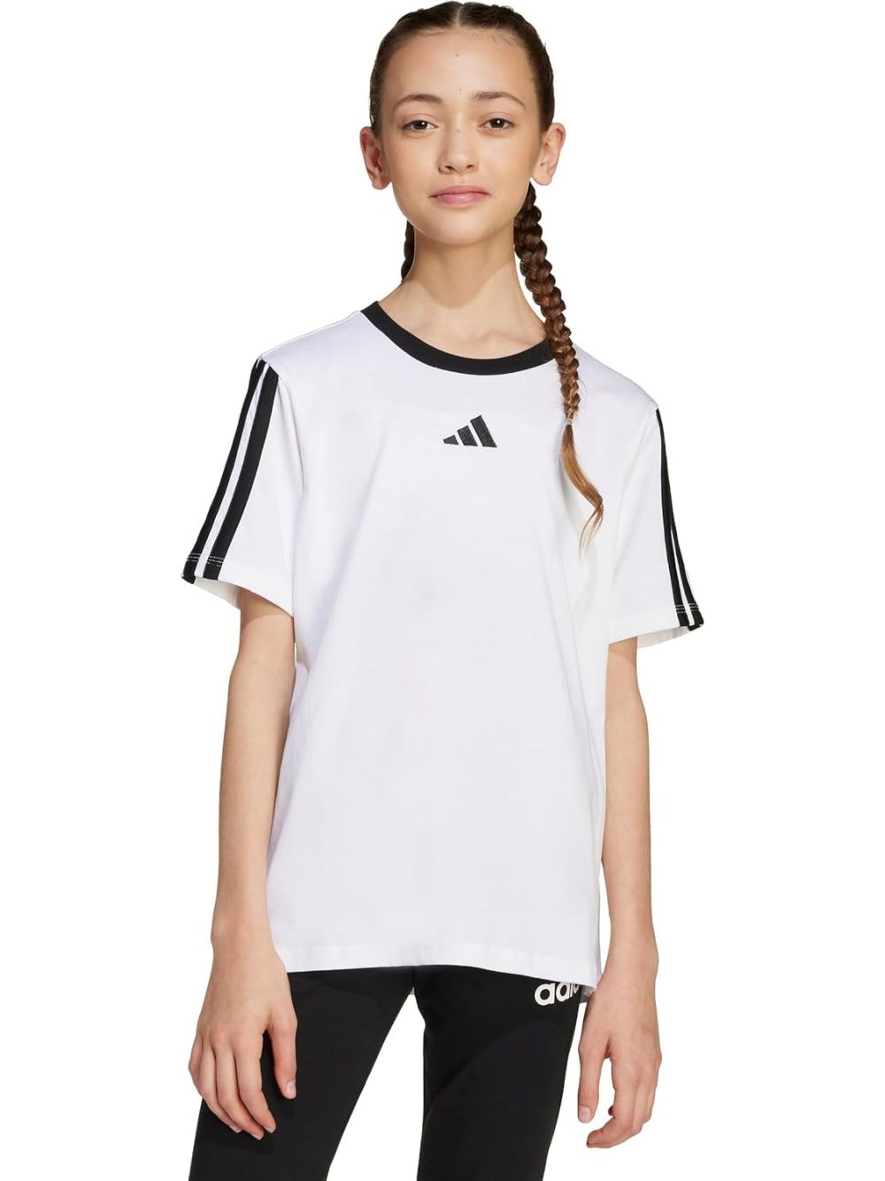 T-shirt Adidas Unisex Bambino - Bianco
