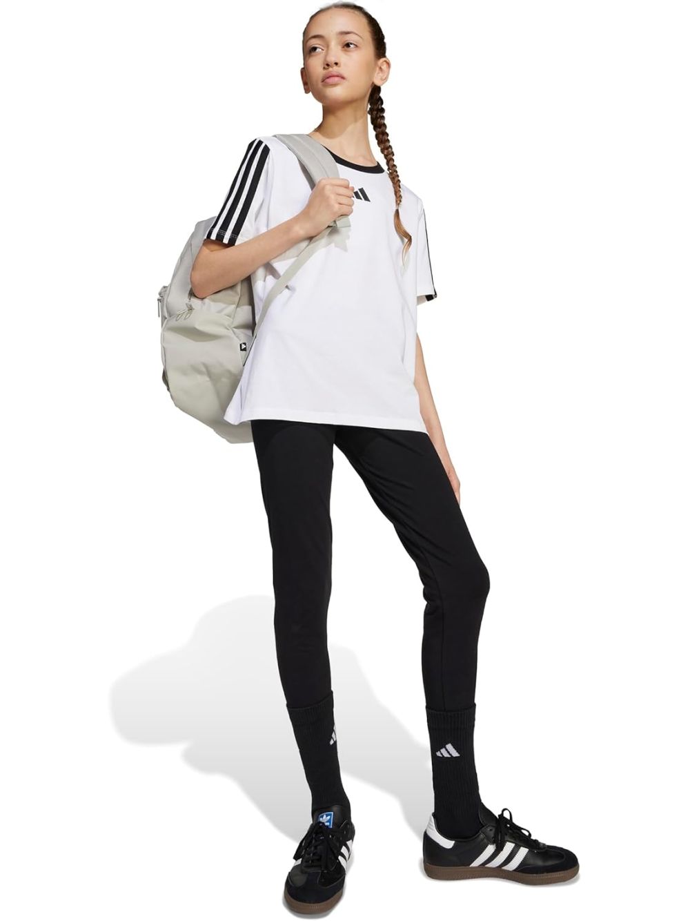 T-shirt Adidas Unisex Bambino - Bianco