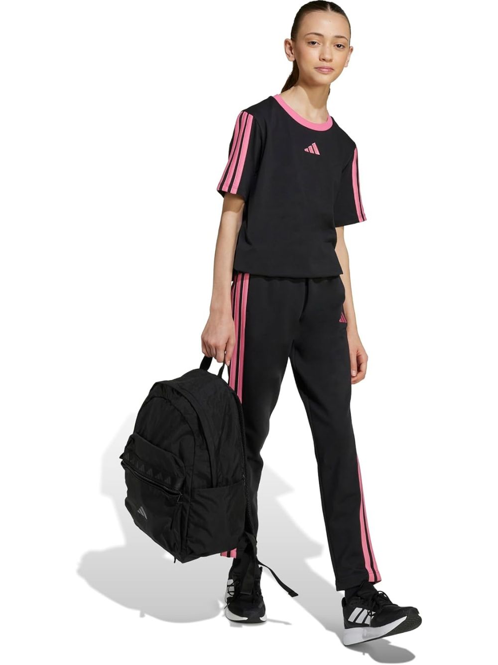 T-shirt Adidas Bambina - Nero