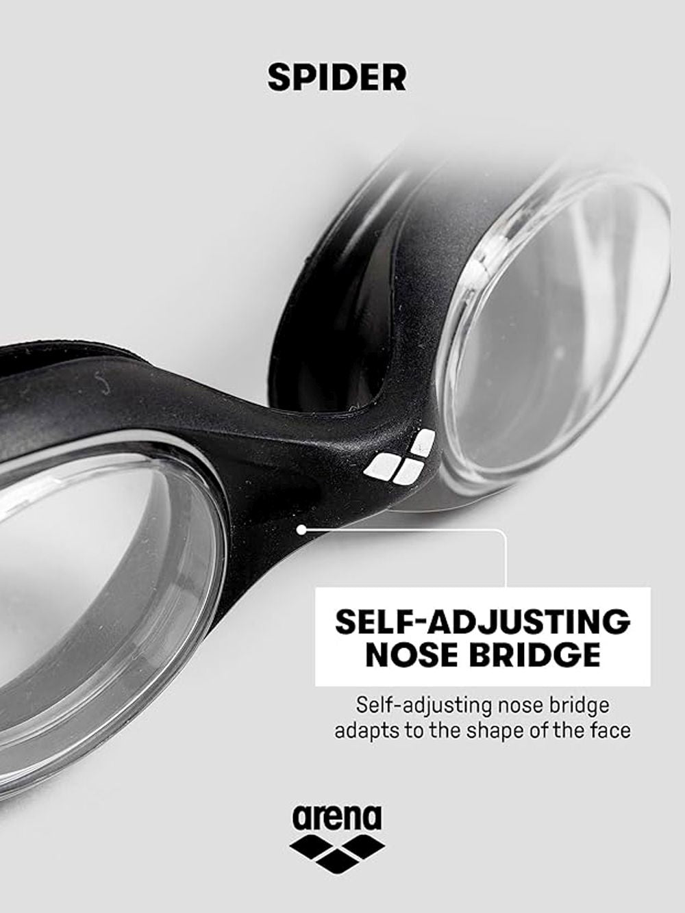 Occhiali - Occhialini Arena spider Unisex - Blu