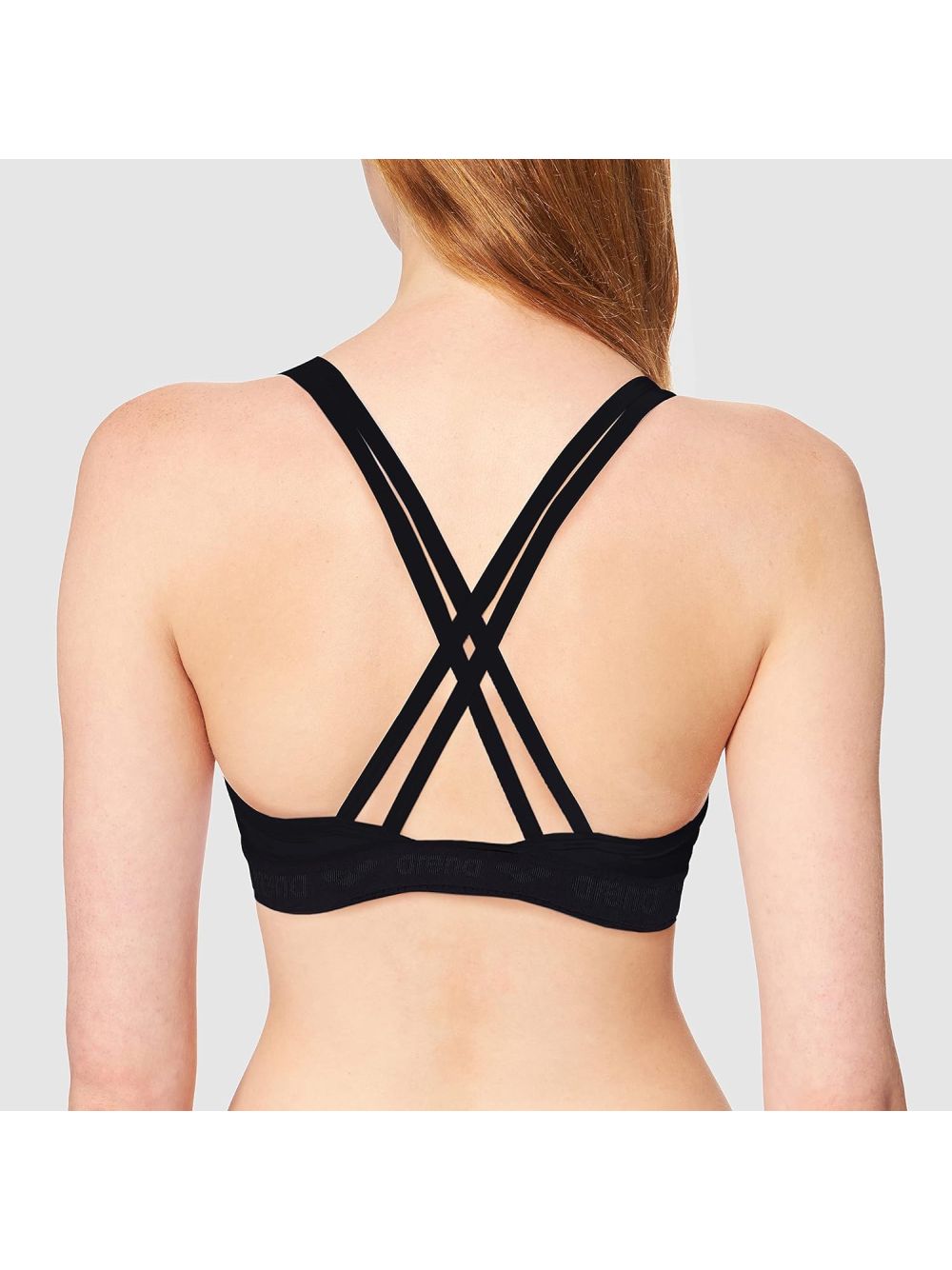 Reggiseno Sportivo Arena daphne Donna - Nero