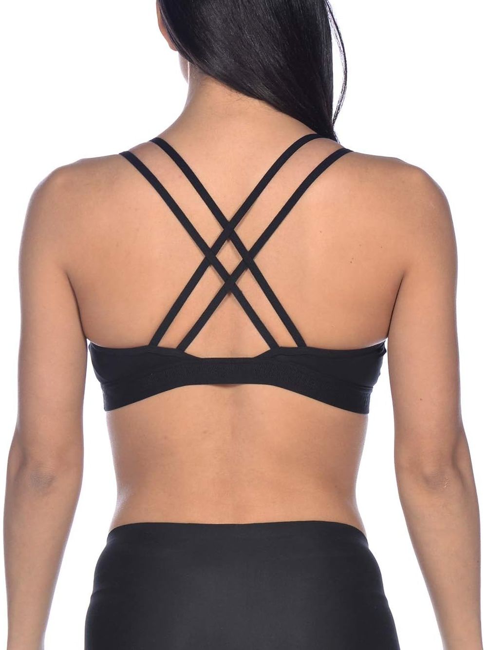 Reggiseno Sportivo Arena daphne Donna - Nero