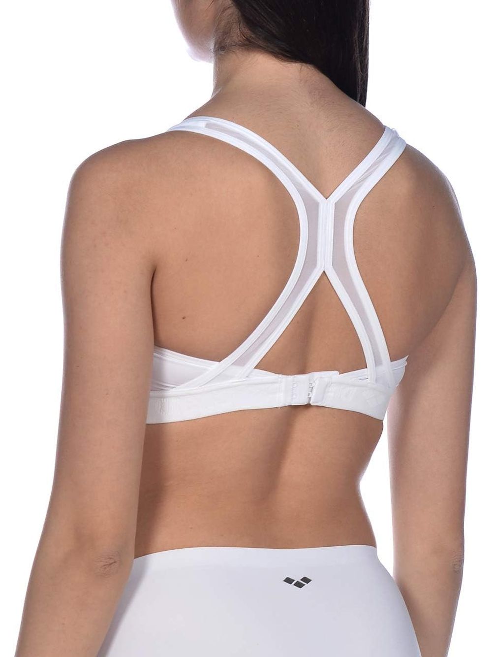 Reggiseno Sportivo Arena elettra Donna - Bianco