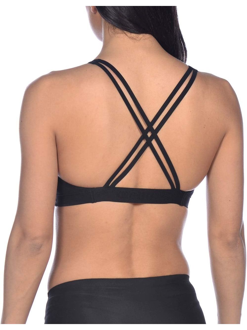 Reggiseno Sportivo Arena metis Donna - Nero