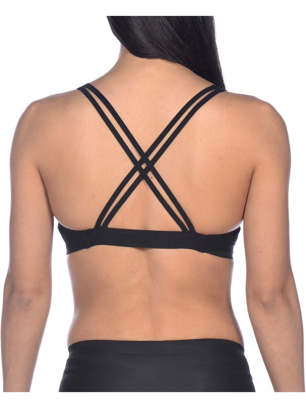 Reggiseno Sportivo Arena metis Donna - Nero