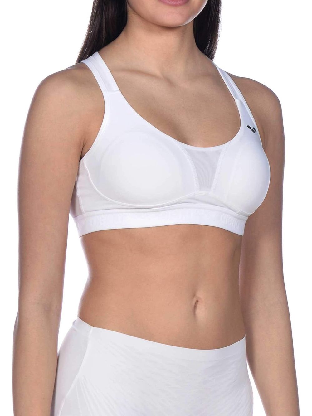 Reggiseno Sportivo Arena hera d-cup Donna - Bianco