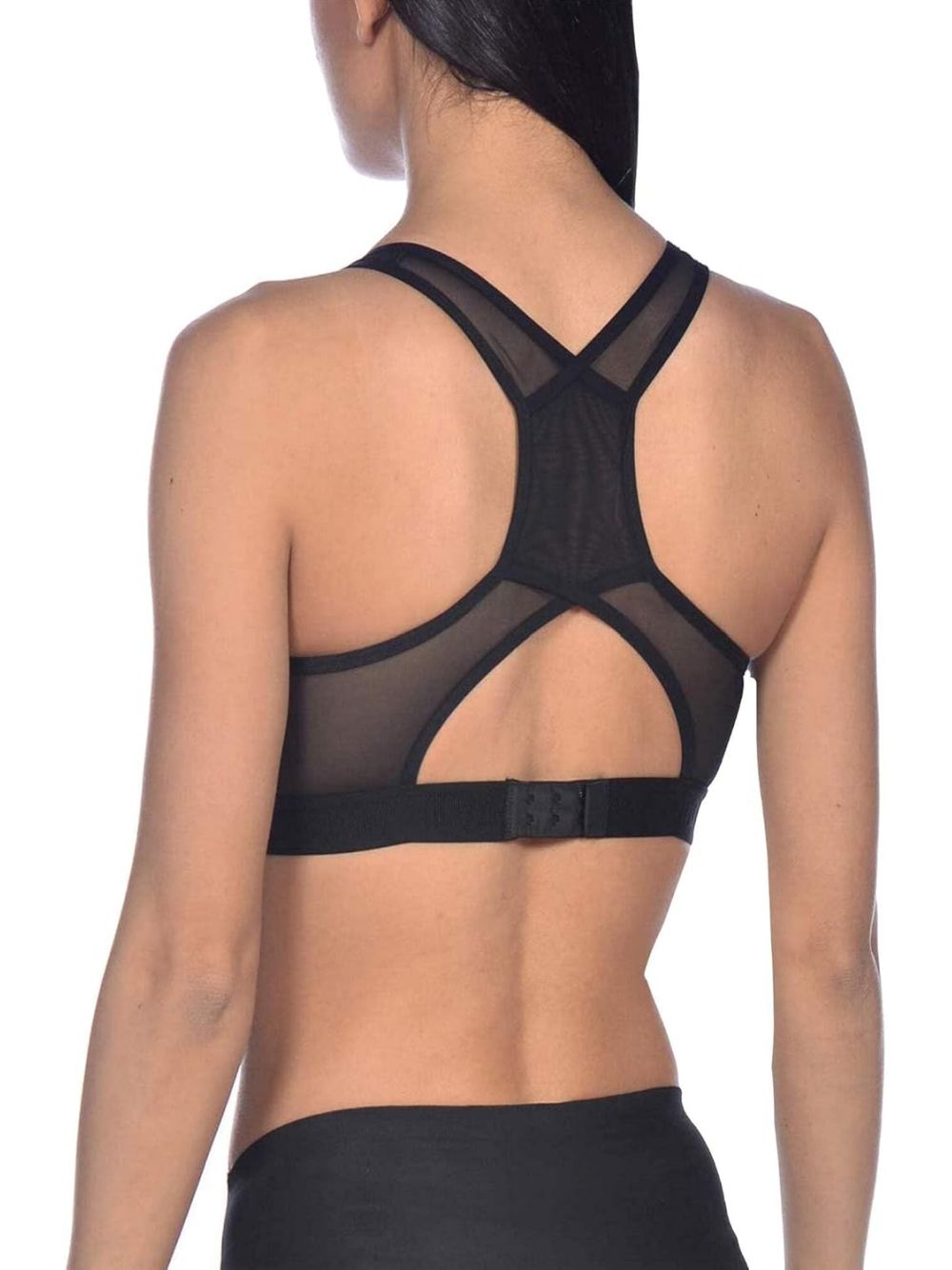 Reggiseno Sportivo Arena hera d-cup Donna - Nero