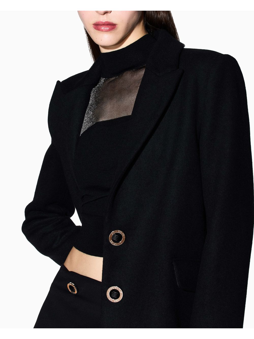 Cappotto Armani Donna - Nero