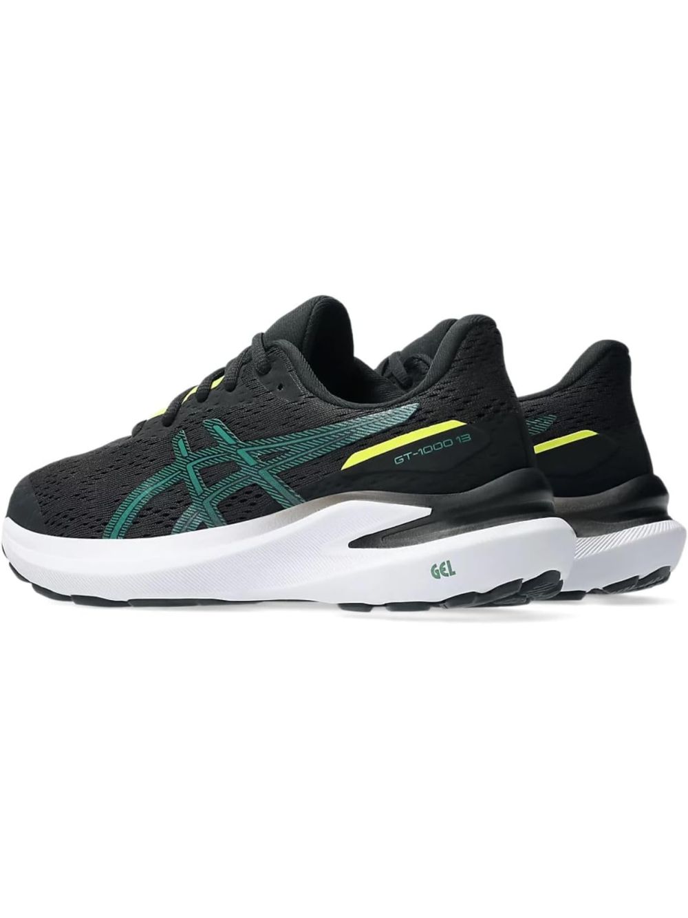 Scarpe Sportive Asics gt-1000 13 gs Unisex Bambino - Nero