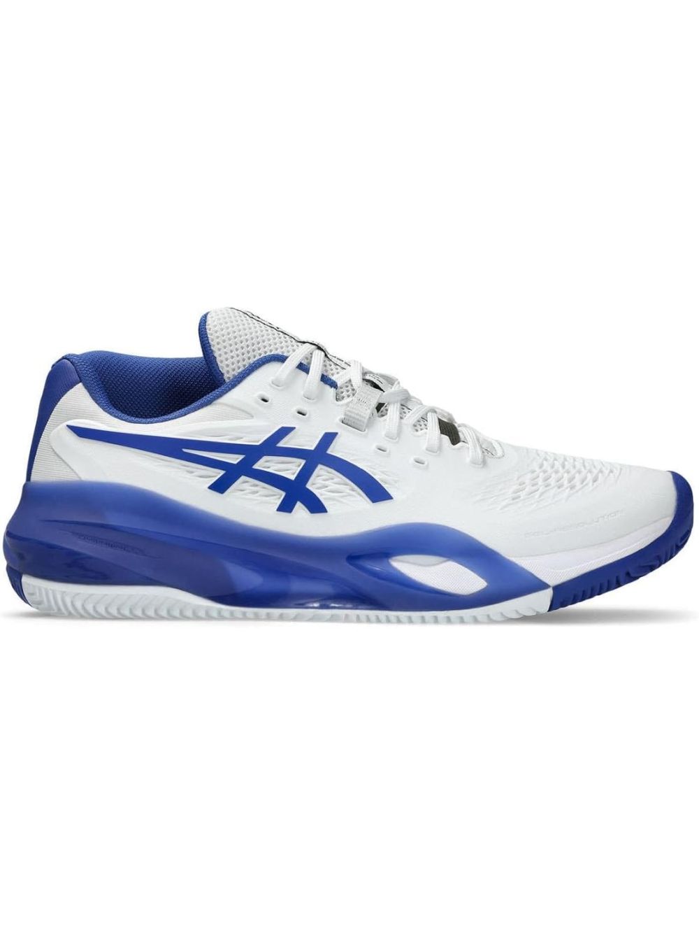 Scarpe Tennis Asics gel resolution x clay Uomo - Bianco