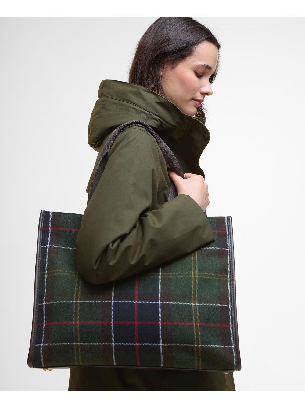 Borsa Barbour turnberry tartan tote Donna - Multicolore