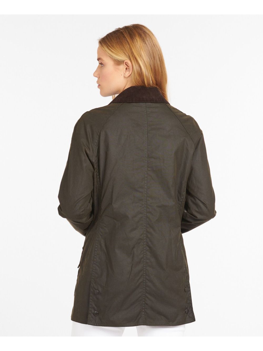 Giubbotto Barbour classic beadnell wax Donna - Oliva