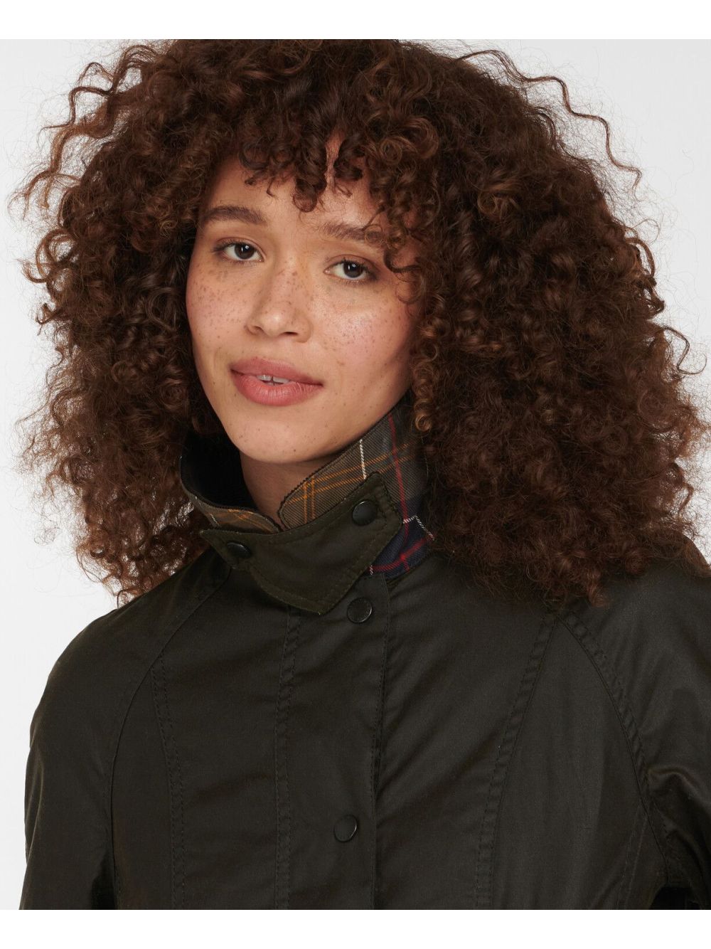 Giubbotto Barbour classic beadnell wax Donna - Oliva