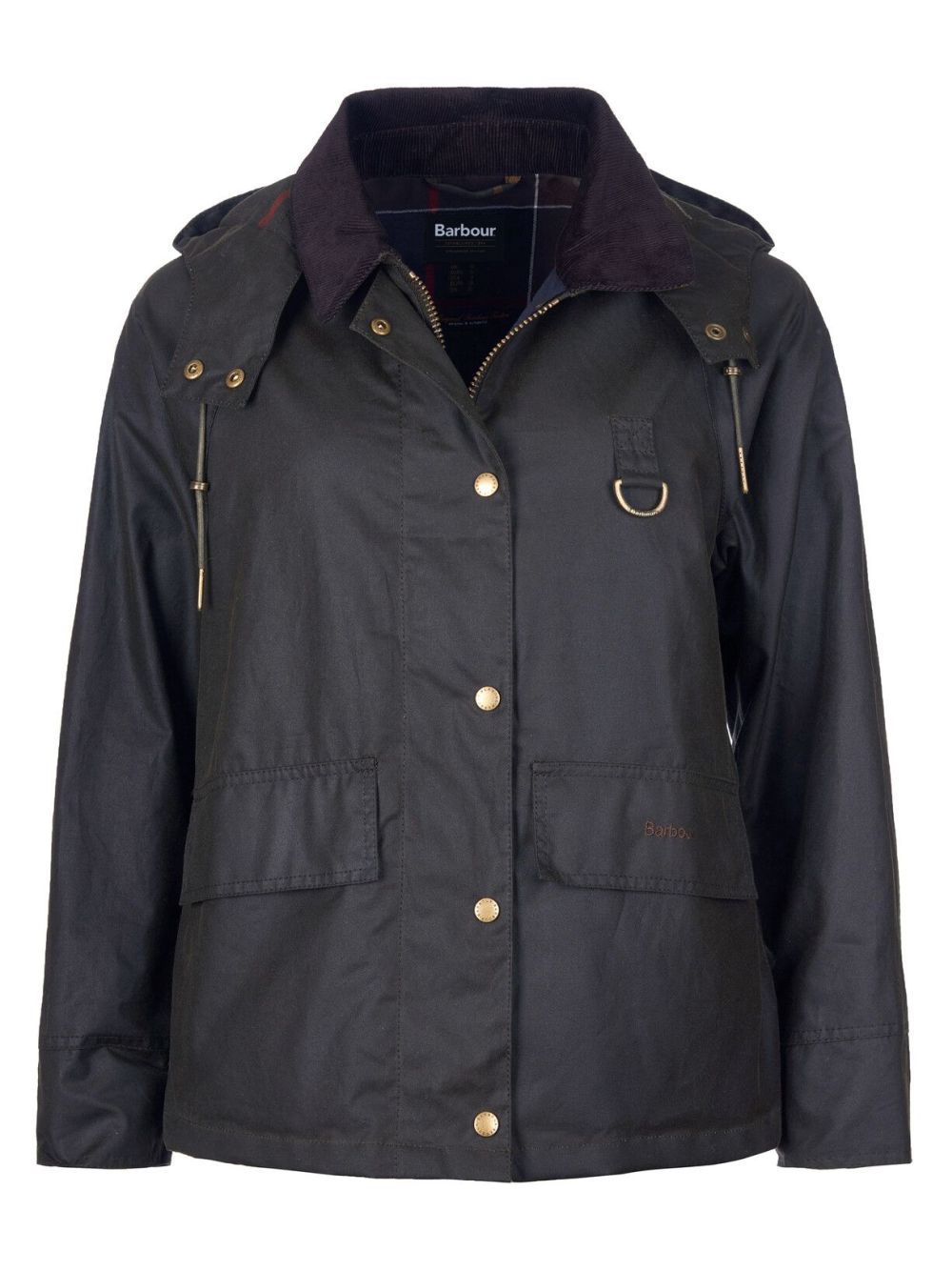 Giubbotto Barbour avon wax Donna - Oliva