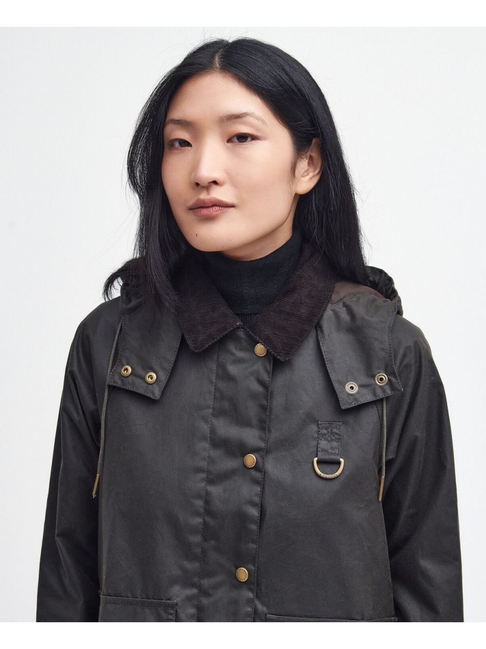 Giubbotto Barbour avon wax Donna - Oliva